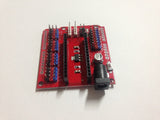 Red sensor servo shield for Arduino Nano