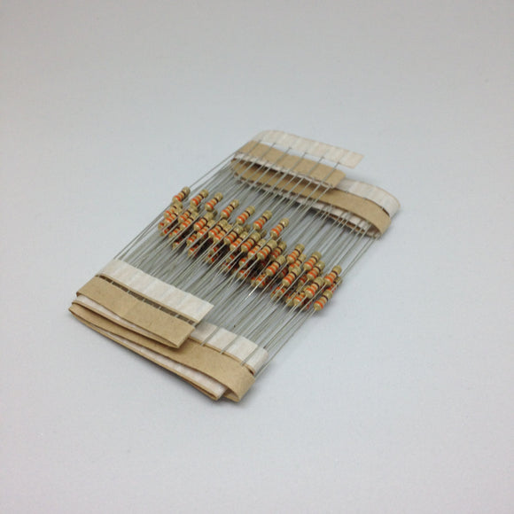 1/4 Watt carbon film resistors
